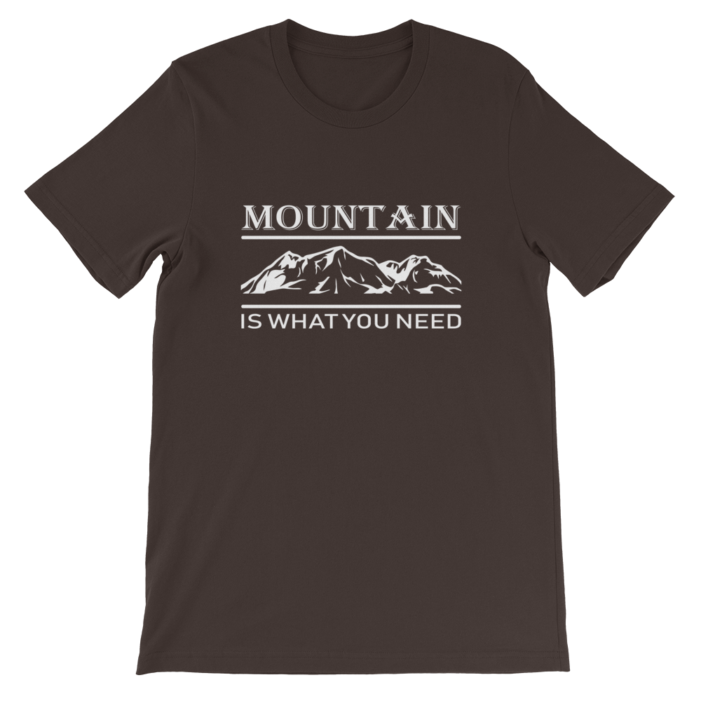 Mountain is what you need | Organic T-Shirt