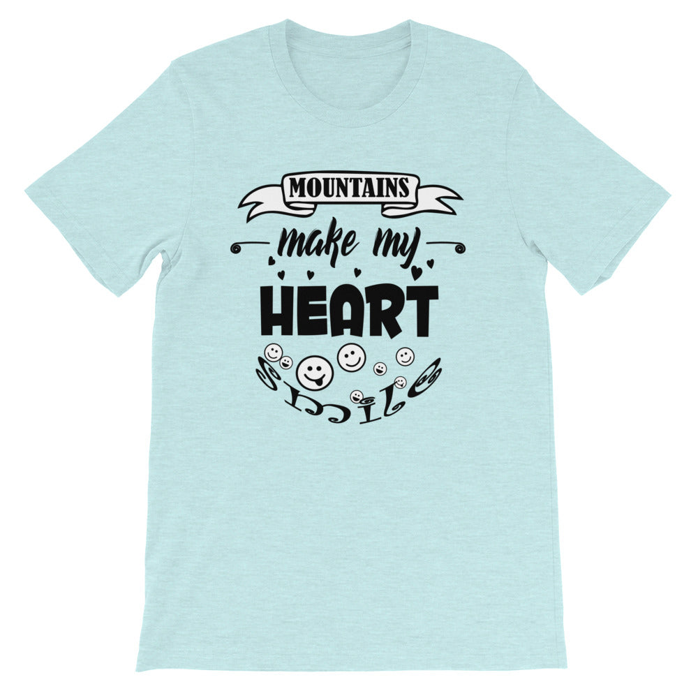 Mountains make my heart smile | Unisex T-Shirt