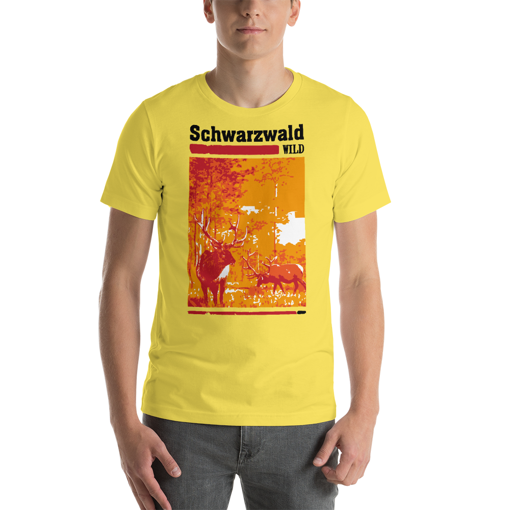 Schwarzwald Wild Hirsch | Unisex T-Shirt
