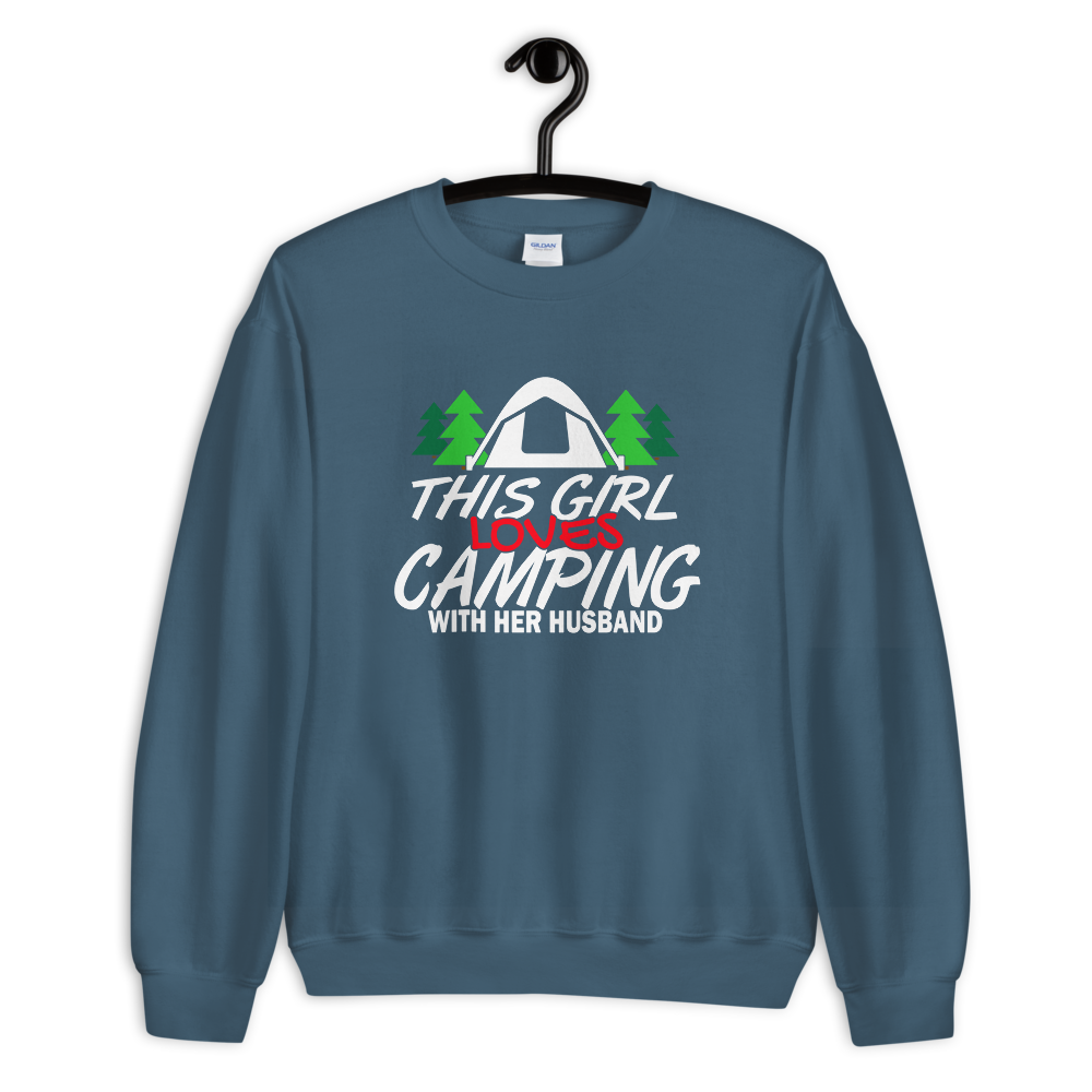 This Girl Loves Camping | Organic Sweatshirt