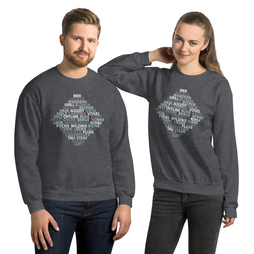 Wortsalat der Natur | Unisex Sweatshirt