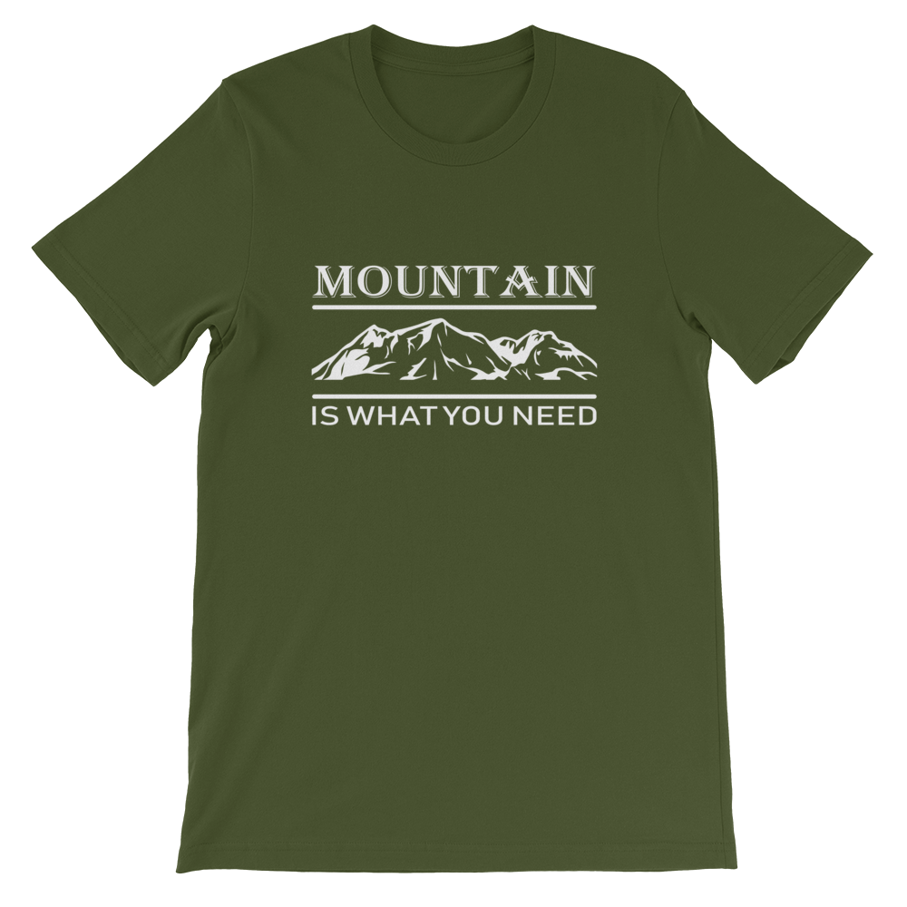 Mountain is what you need | Organic T-Shirt