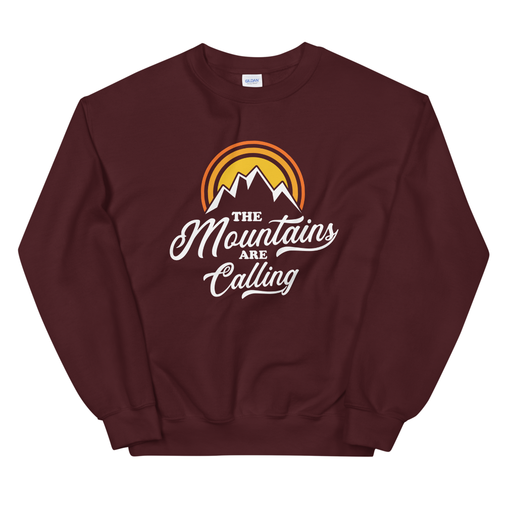 Mountains Are Calling | Organic Sweatshirt
