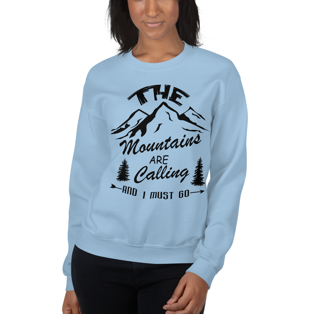 Mountains are calling | Unisex-Sweatshirt