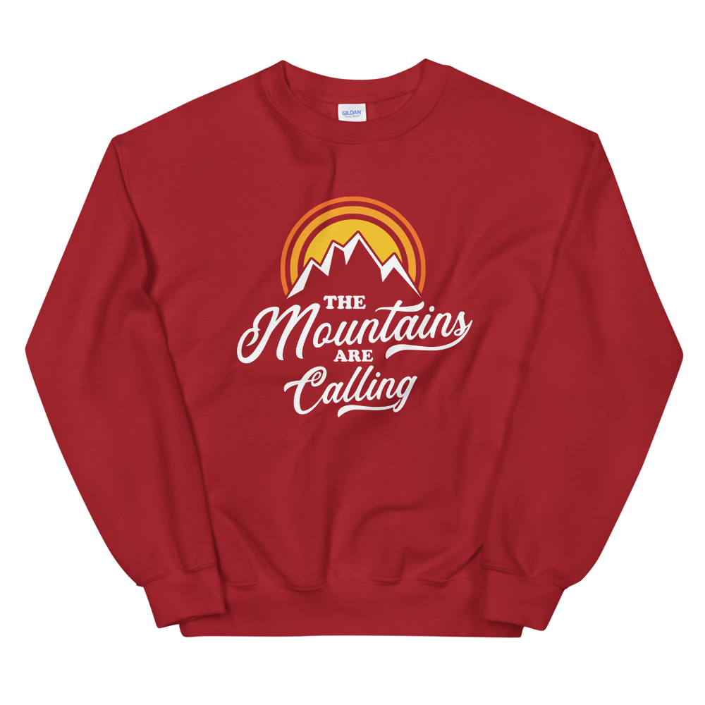 Mountains Are Calling | Organic Sweatshirt