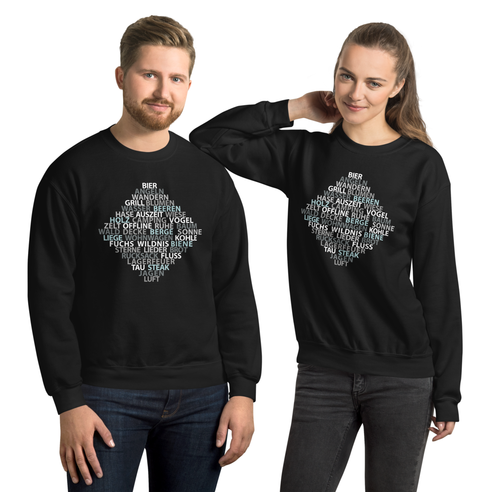 Wortsalat der Natur | Unisex Sweatshirt