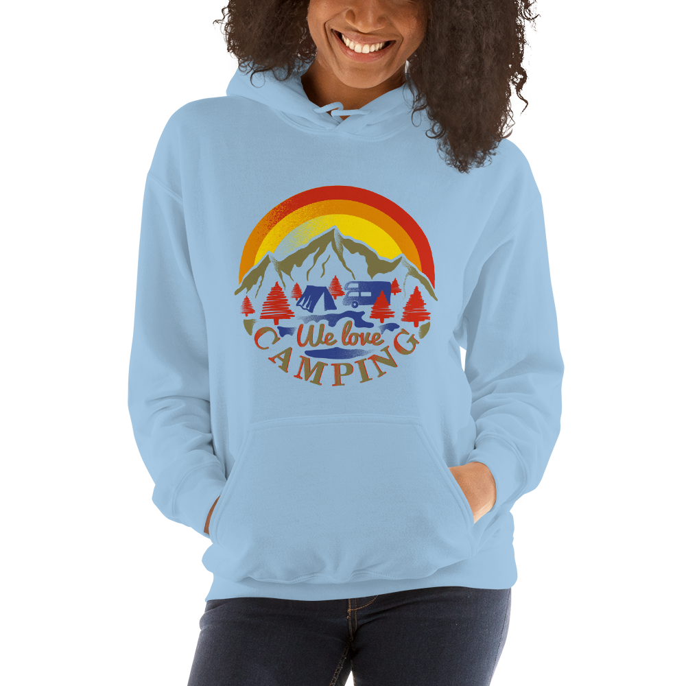 We Love Camping | Organic Hoodie