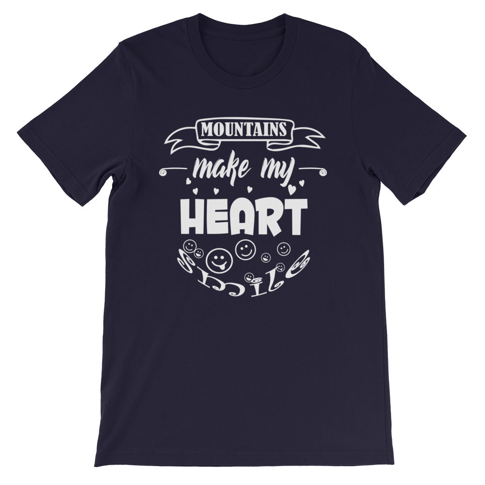Mountains make my heart smile | Unisex T-Shirt