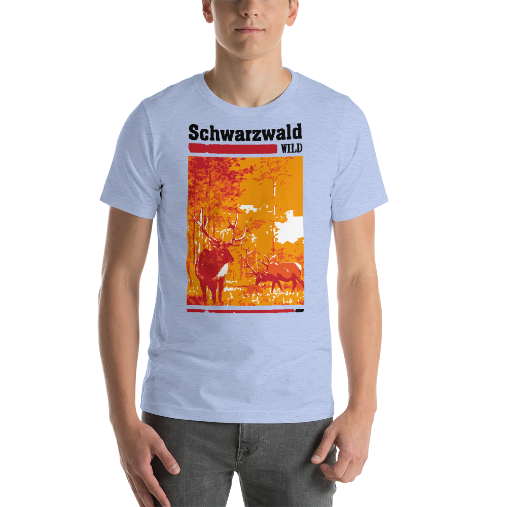Schwarzwald Wild Hirsch | Unisex T-Shirt