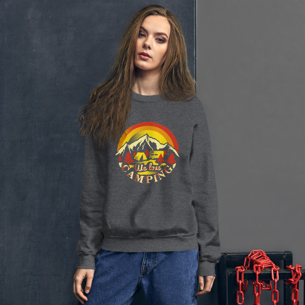 We Love Camping | Unisex-Sweatshirt