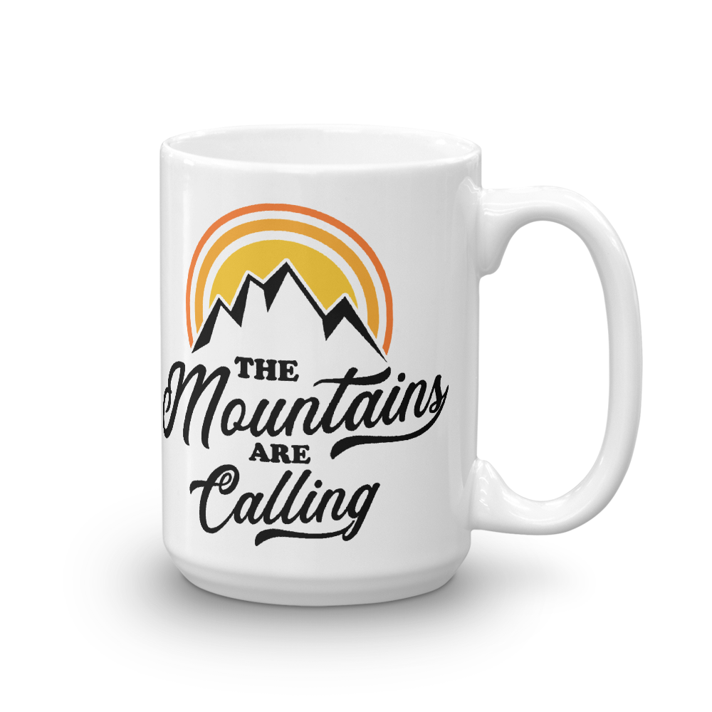 Mountains Are Calling | Kaffeetasse