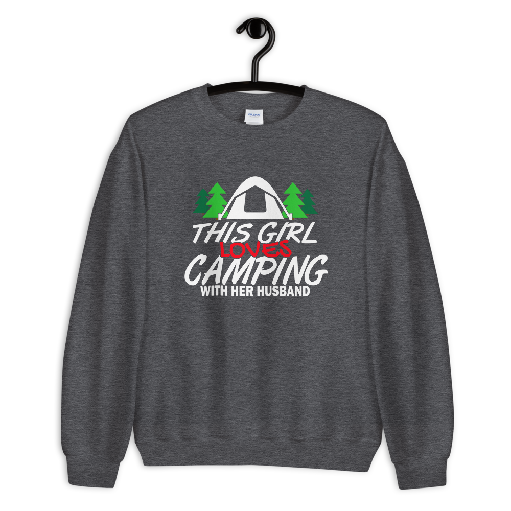 This Girl Loves Camping | Organic Sweatshirt