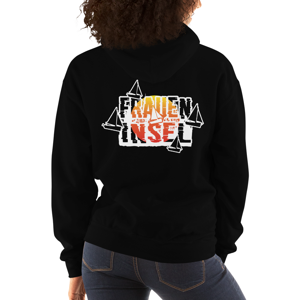 Fraueninsel Chiemsee | Organic Hoodie Rückendruck