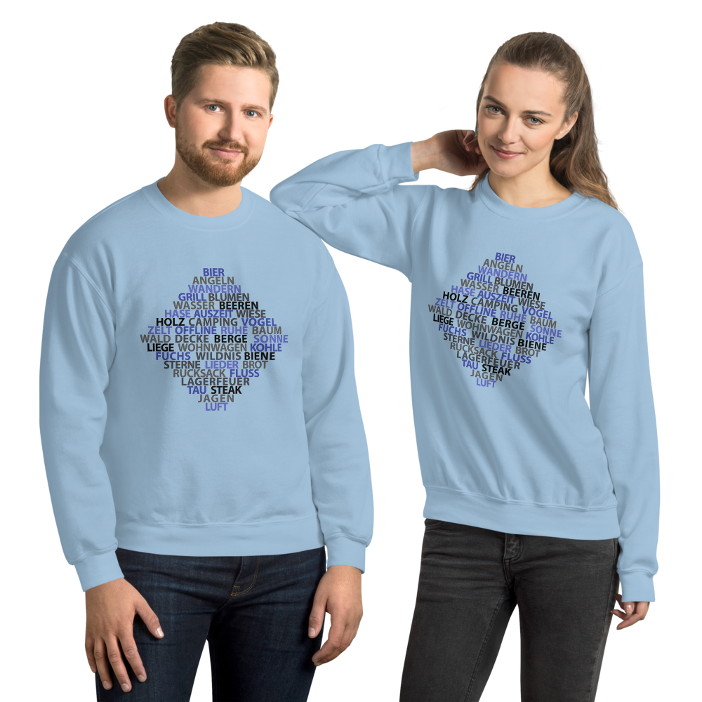 Wortsalat der Natur | Unisex Sweatshirt