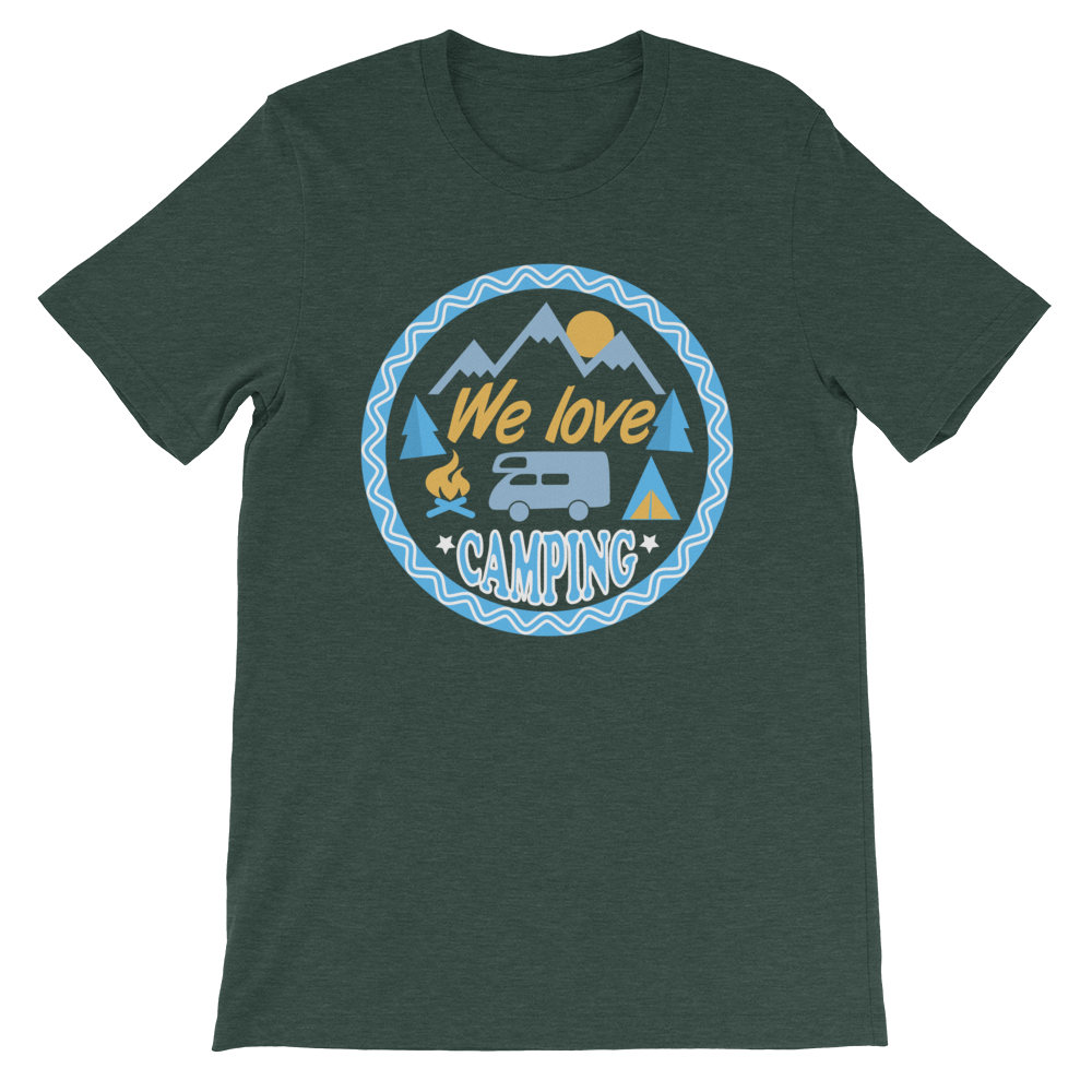 WE LOVE CAMPING | Unisex T-Shirt