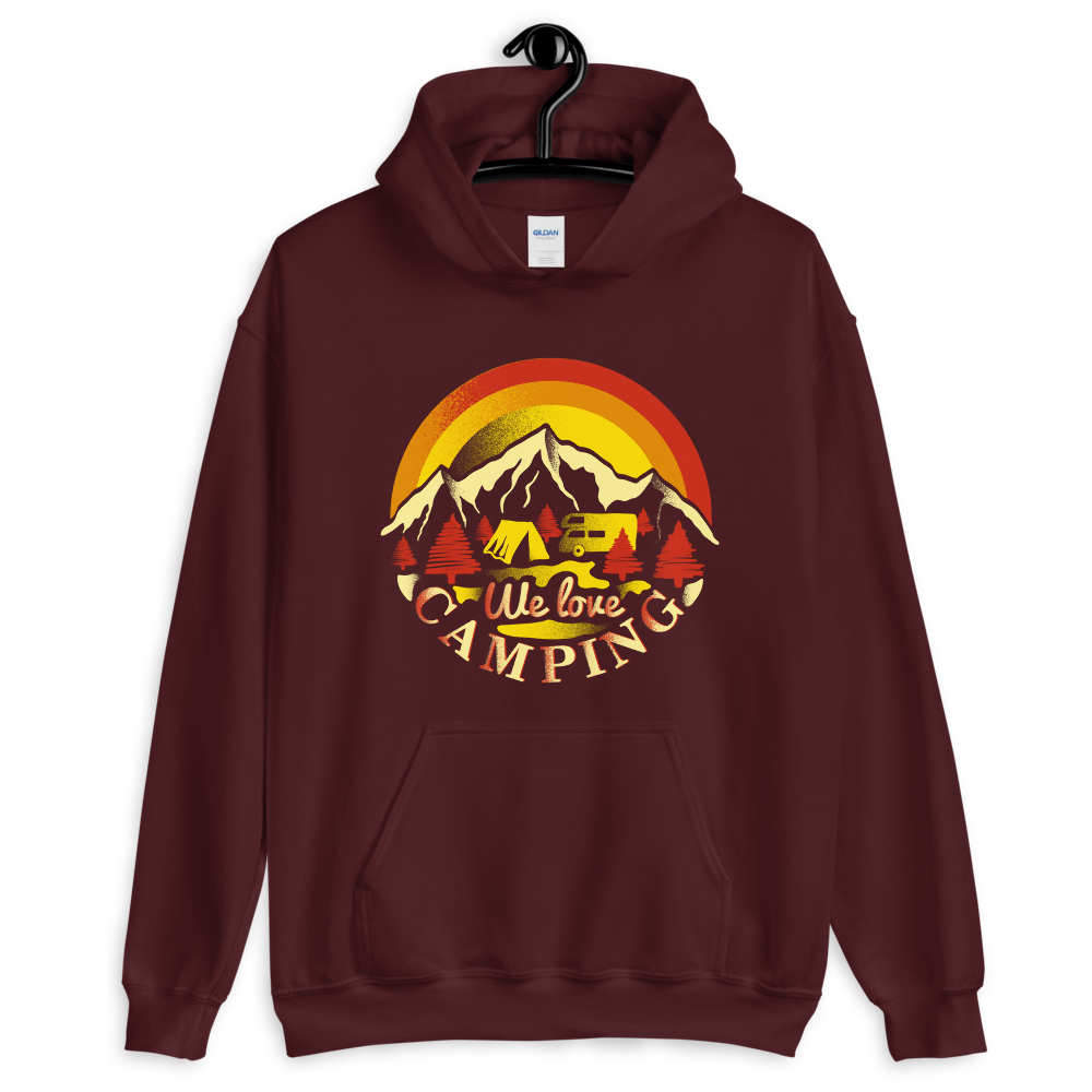 We Love Camping | Organic Hoodie