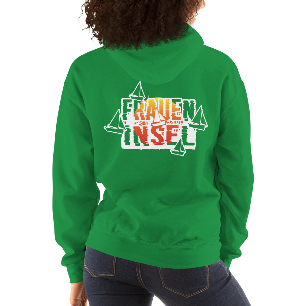 Fraueninsel Chiemsee | Organic Hoodie Rückendruck