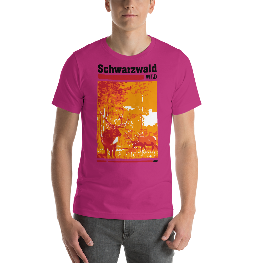 Schwarzwald Wild Hirsch | Unisex T-Shirt