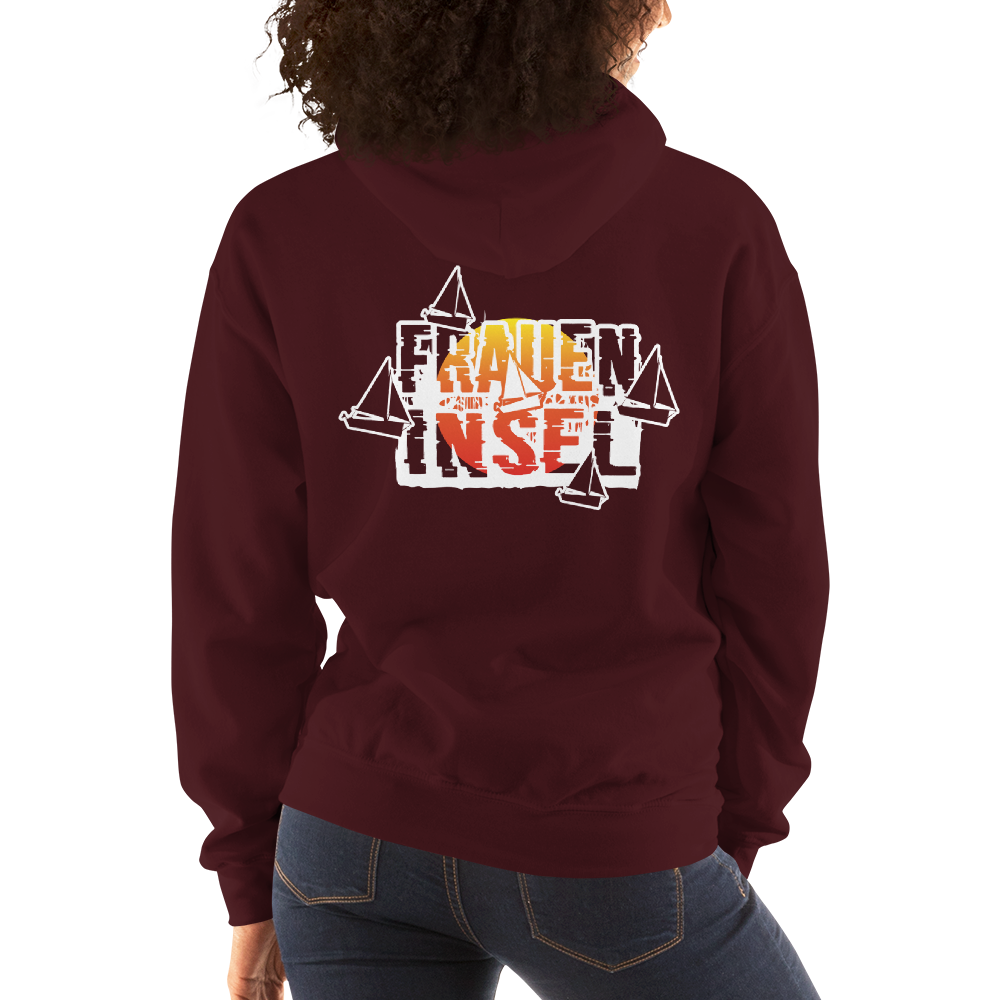 Fraueninsel Chiemsee | Organic Hoodie Rückendruck
