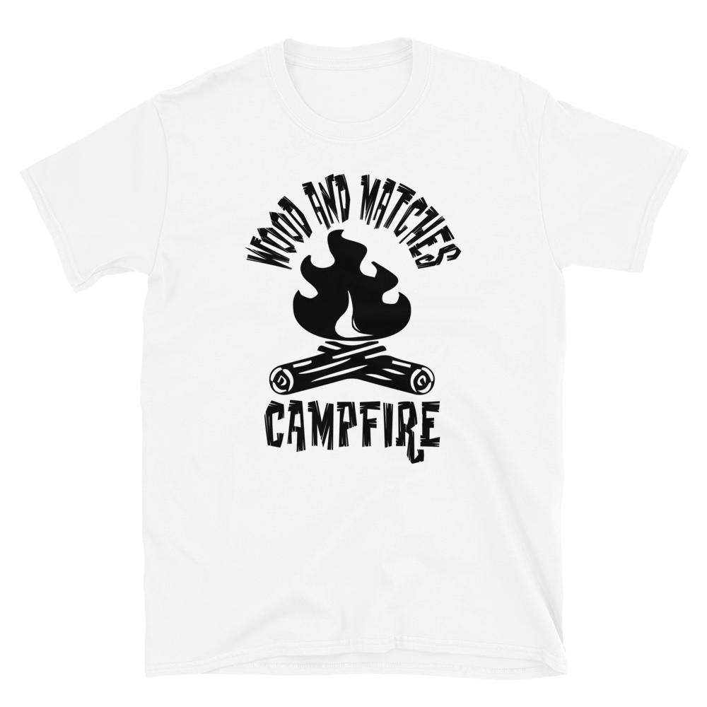 Wood & Matches Campfire | Unisex-T-Shirt