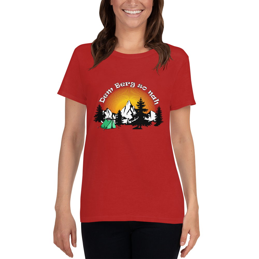 Damen T-Shirt - Dem Berg so nah