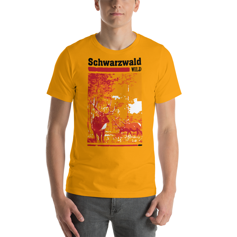 Schwarzwald Wild Hirsch | Unisex T-Shirt