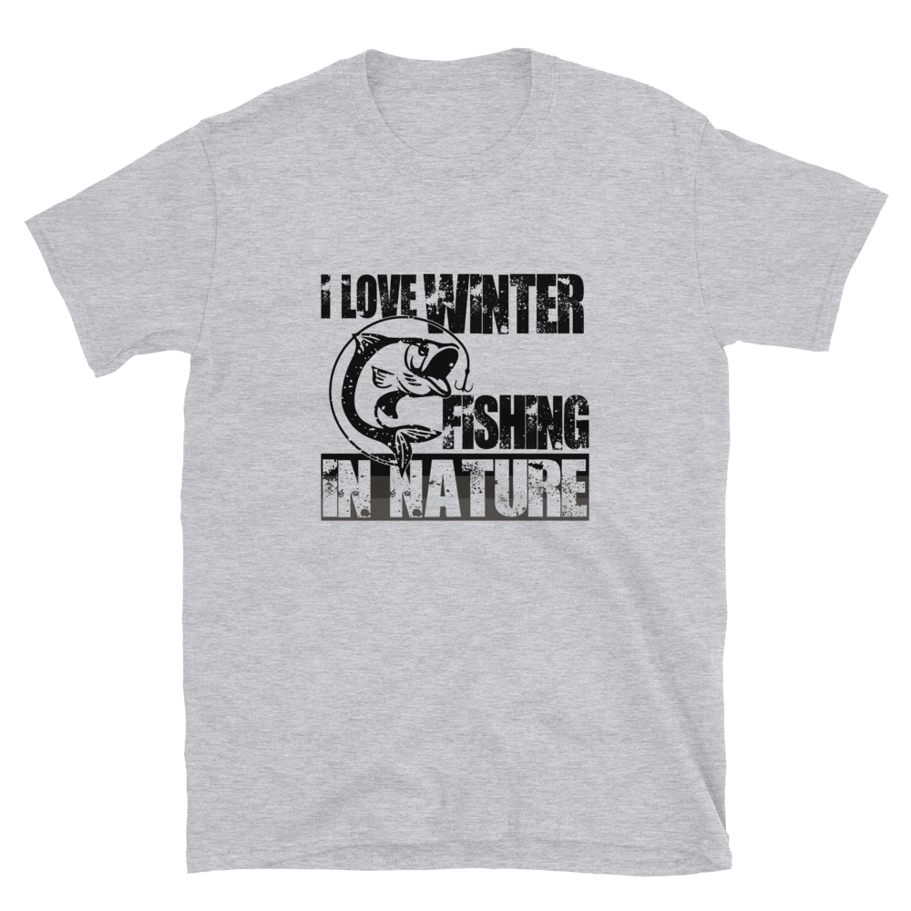 Winter Fishing | Organic T-Shirt