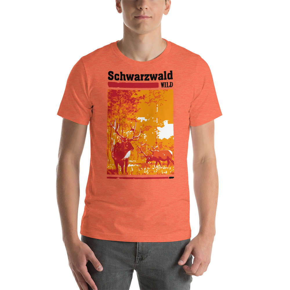 Schwarzwald Wild Hirsch | Unisex T-Shirt
