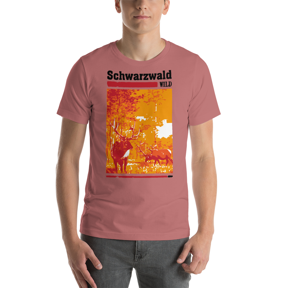 Schwarzwald Wild Hirsch | Unisex T-Shirt
