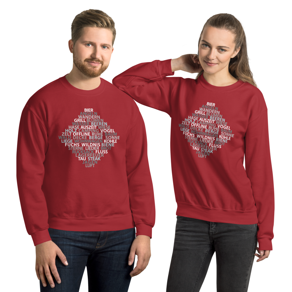 Wortsalat der Natur | Unisex Sweatshirt