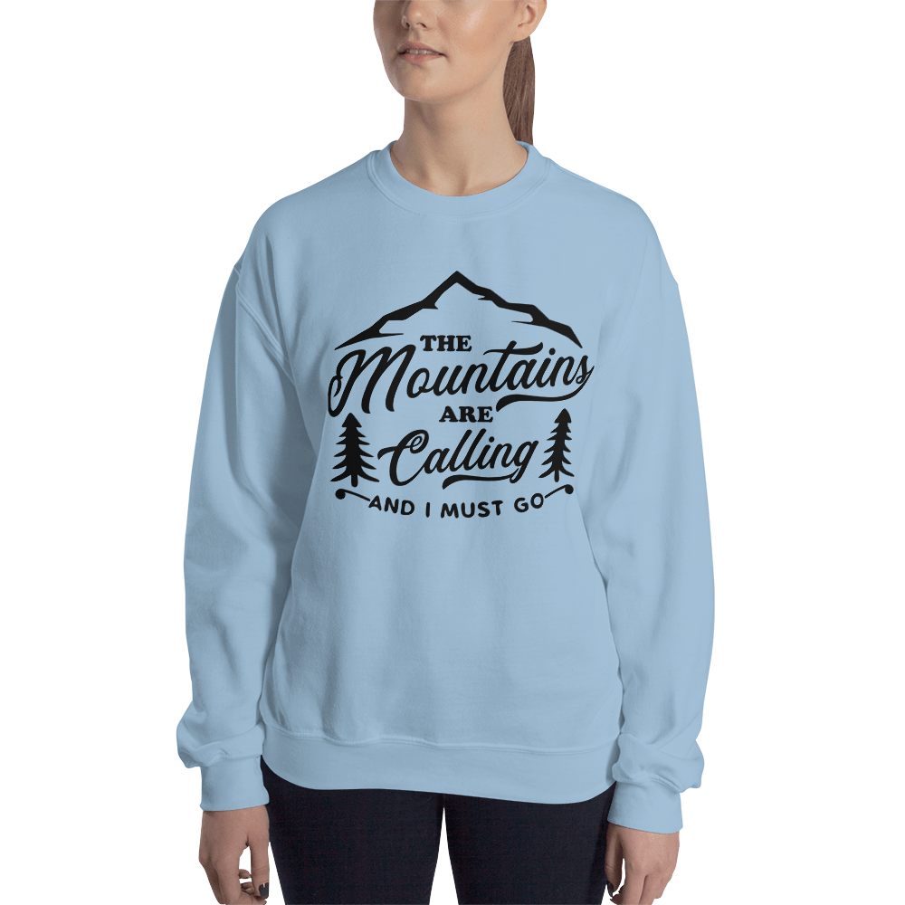 Mountains are calling | Unisex-Sweatshirt