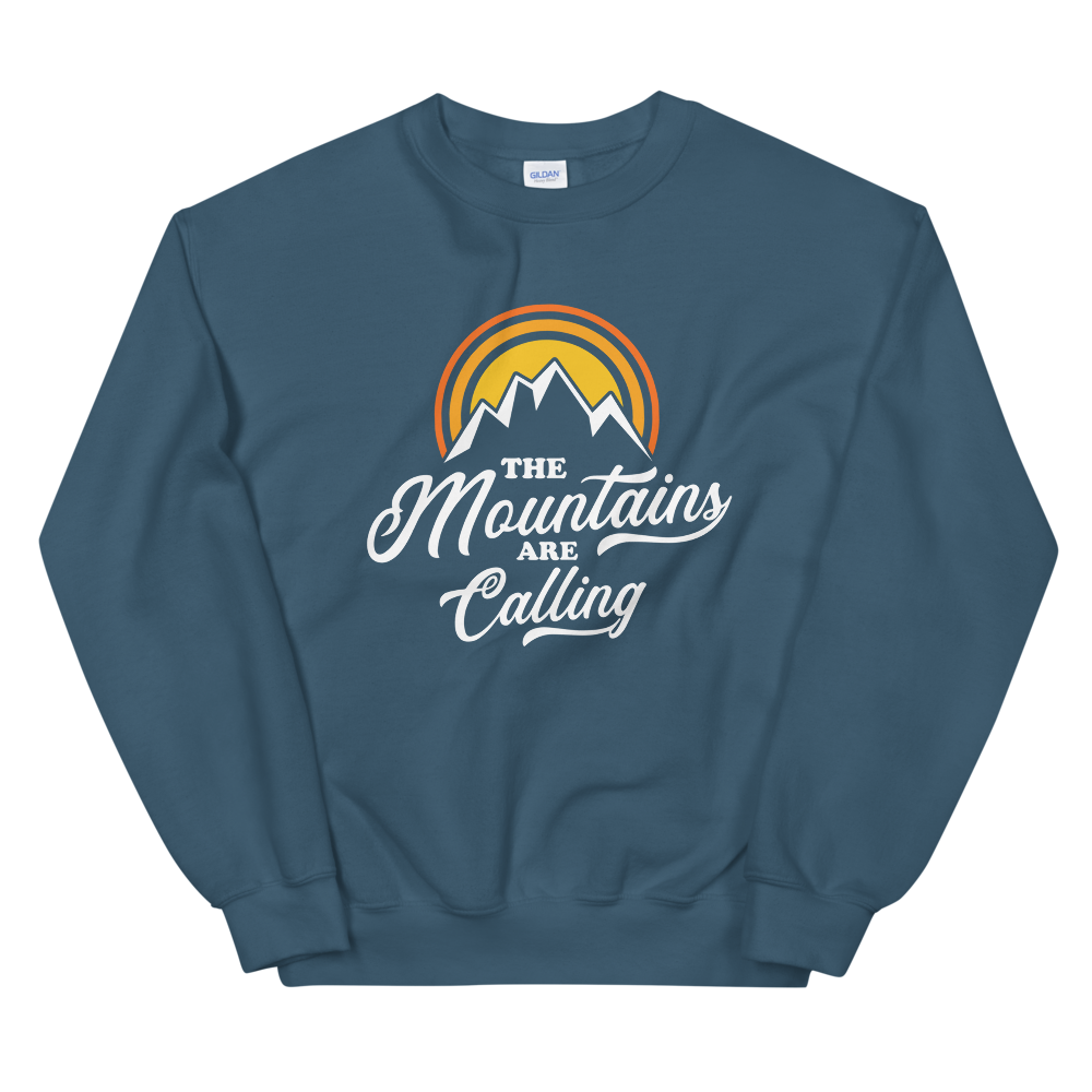 Mountains Are Calling | Organic Sweatshirt