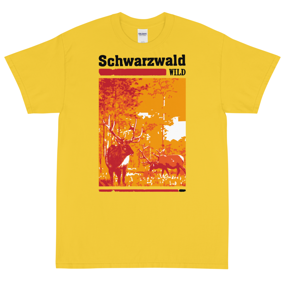 Schwarzwald Wild Hirsch | Unisex T-Shirt