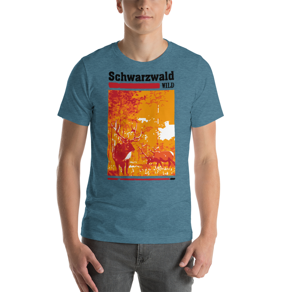 Schwarzwald Wild Hirsch | Unisex T-Shirt