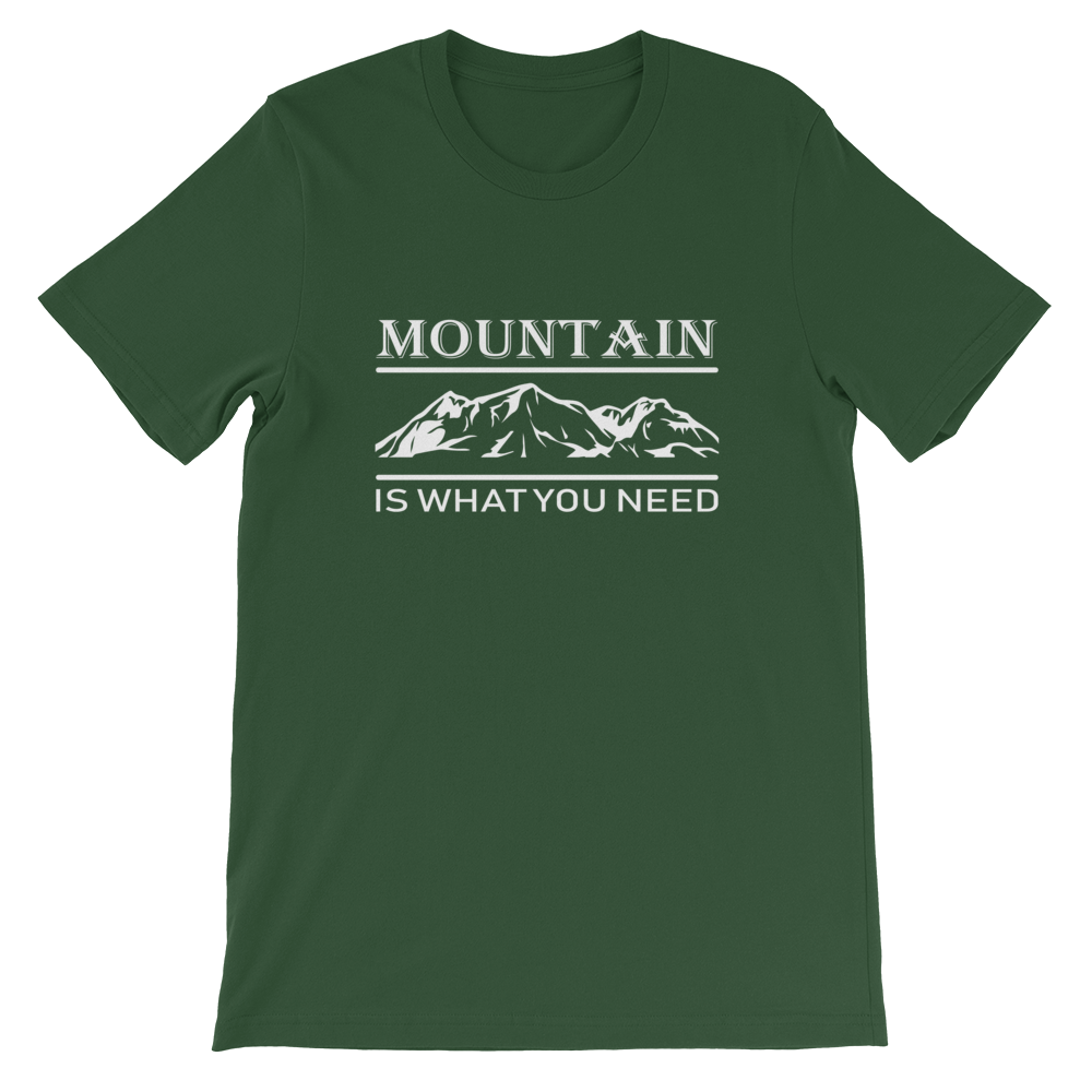 Mountain is what you need | Organic T-Shirt