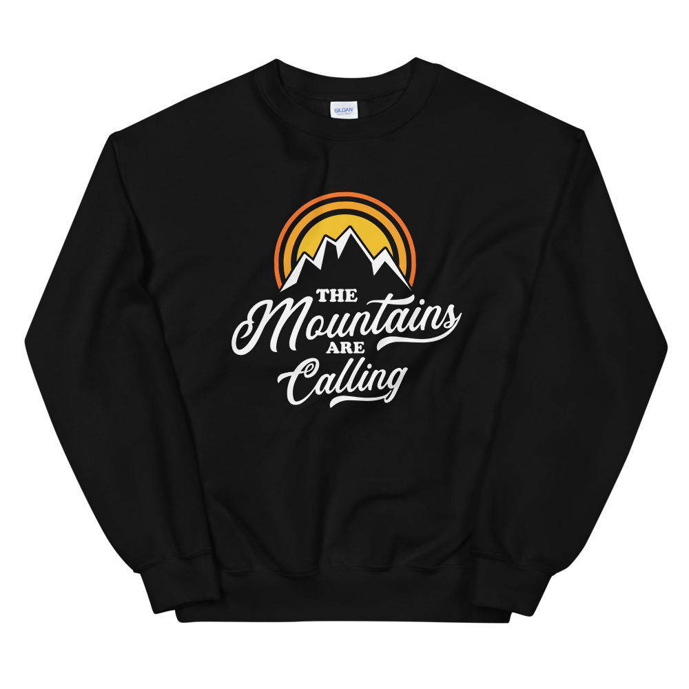Mountains Are Calling | Organic Sweatshirt