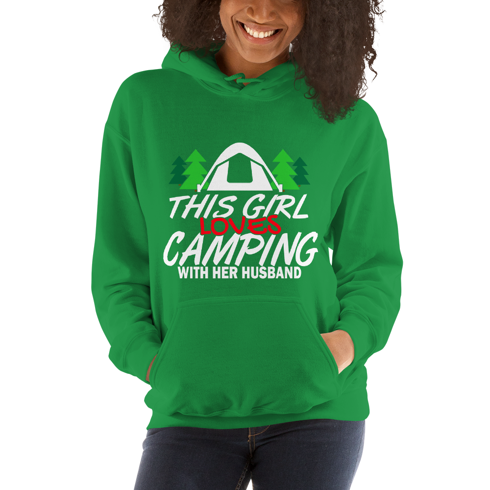 This Girl Loves Camping | Organic Hoodie