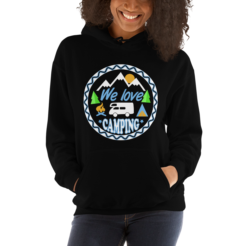 We Love Camping | Organic Hoodie