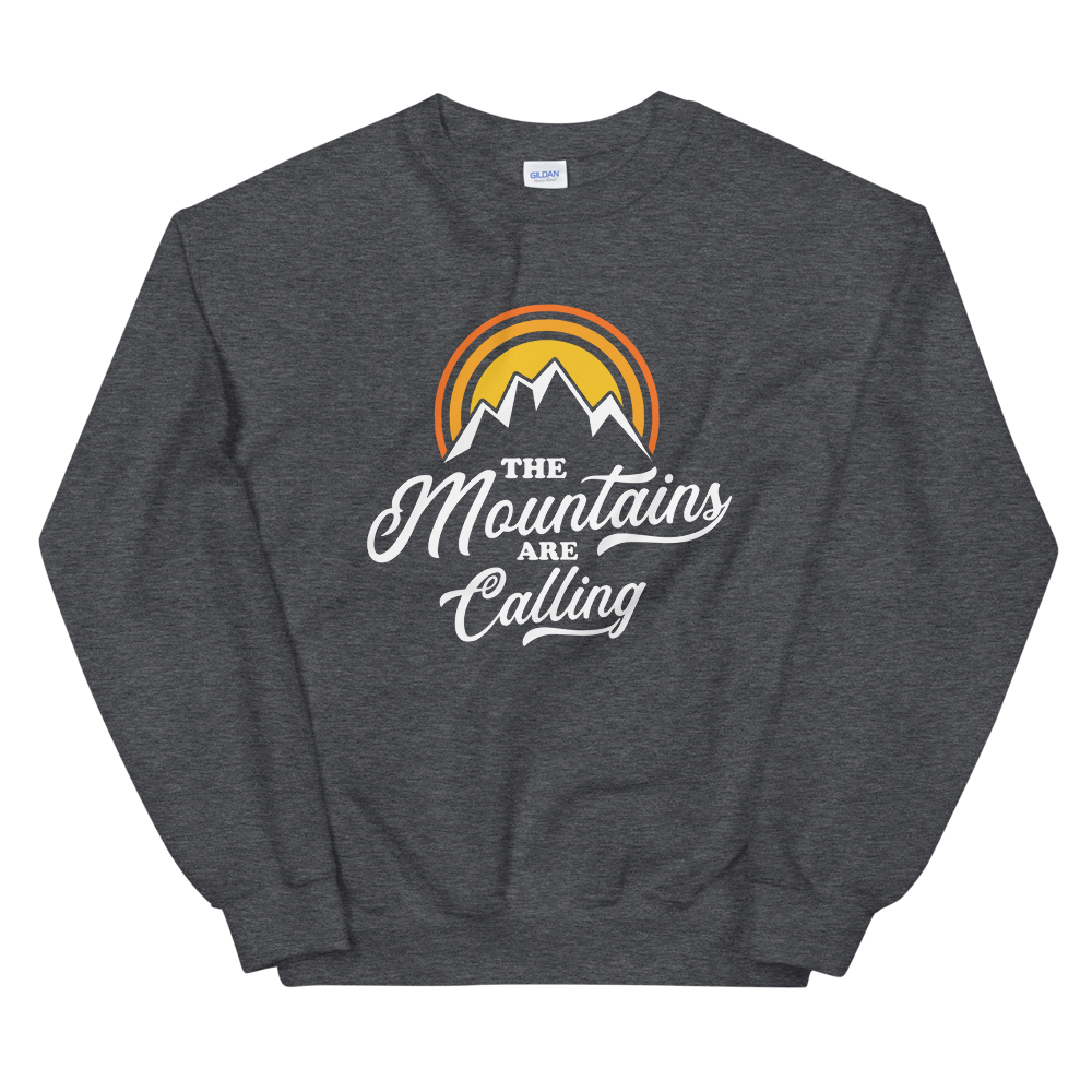 Mountains Are Calling | Organic Sweatshirt