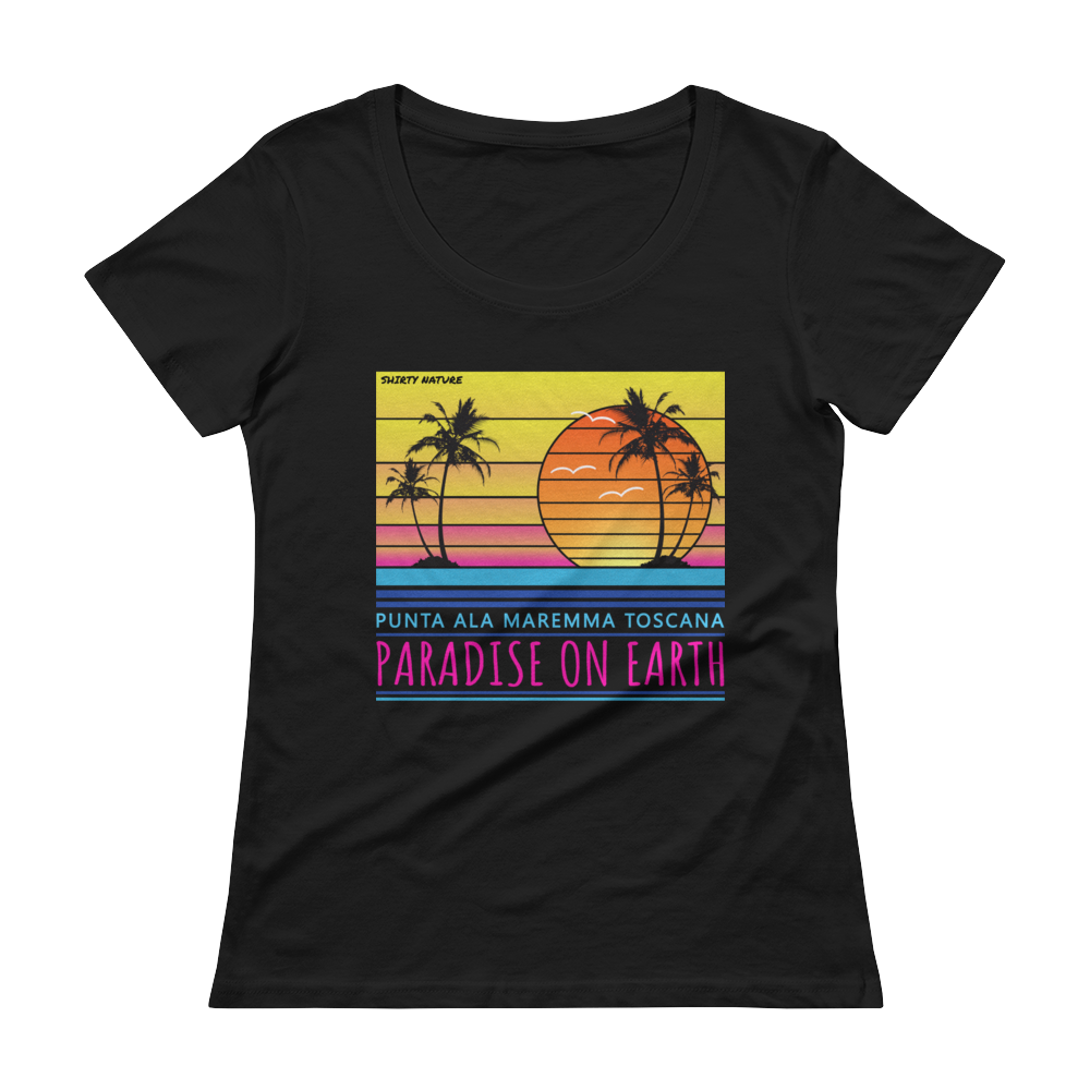 Punta Ala Toscana Paradise On Earth | Damen T-Shirt