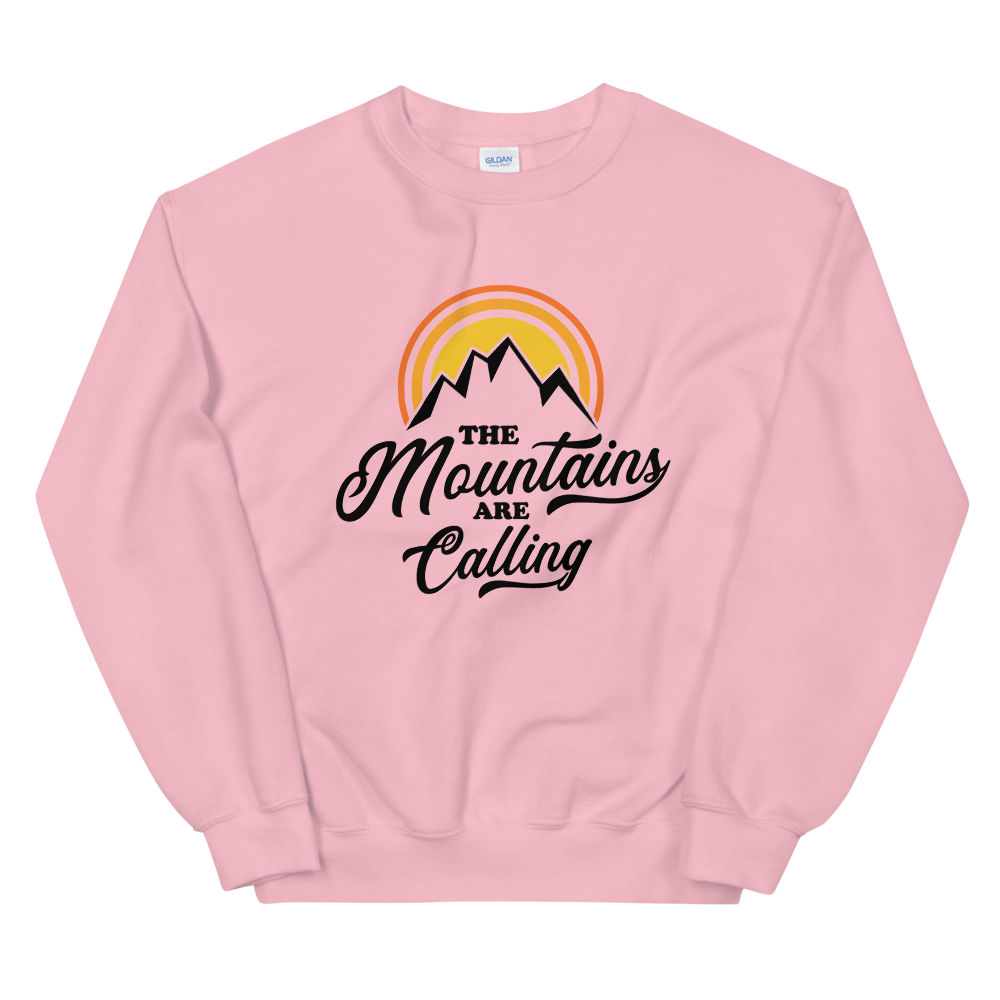Mountains Are Calling | Organic Sweatshirt