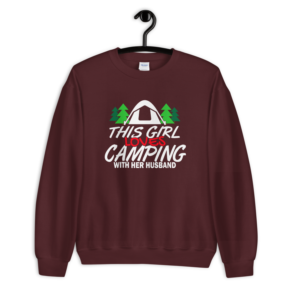 This Girl Loves Camping | Organic Sweatshirt