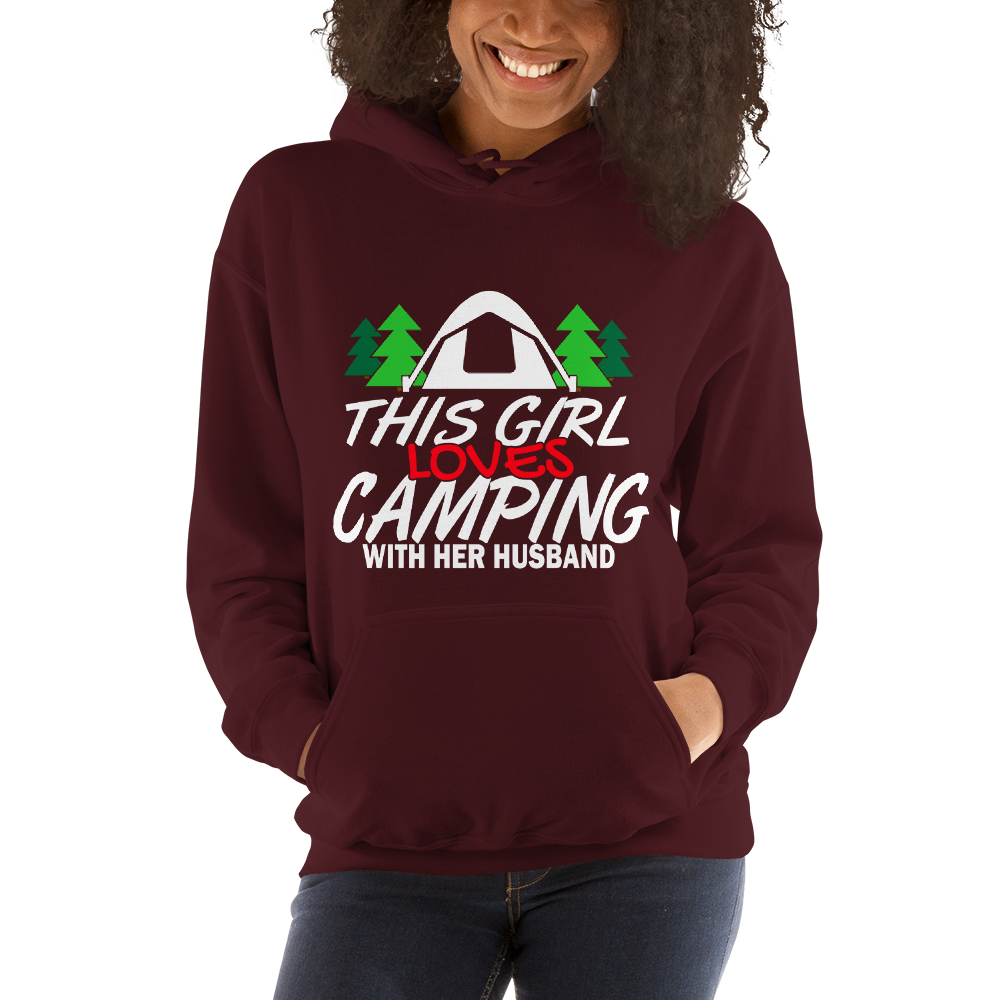 This Girl Loves Camping | Organic Hoodie