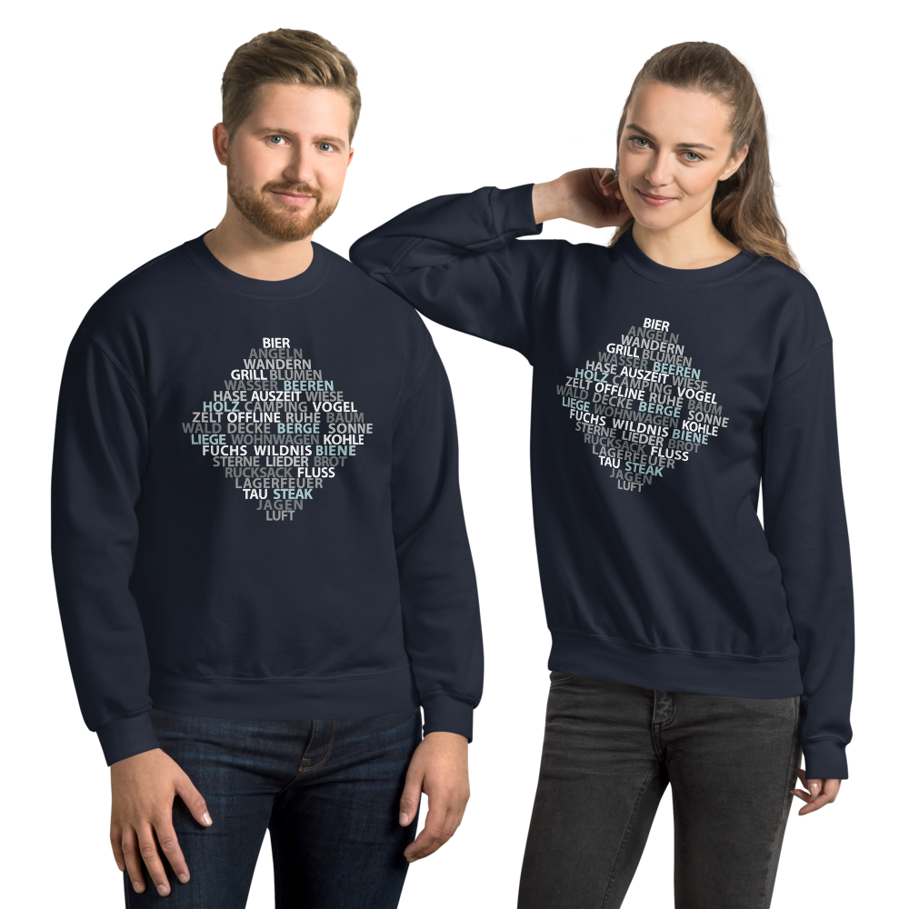 Wortsalat der Natur | Unisex Sweatshirt