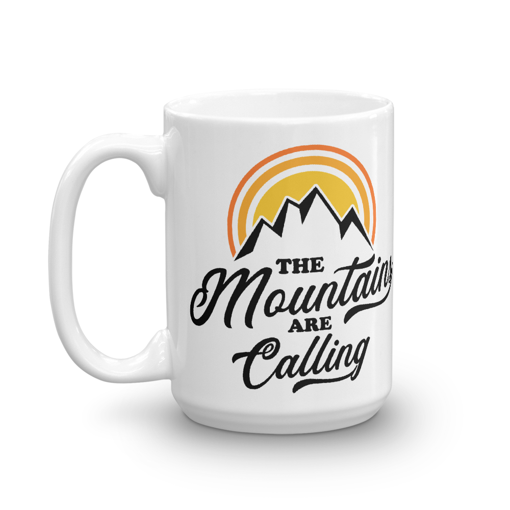 Mountains Are Calling | Kaffeetasse