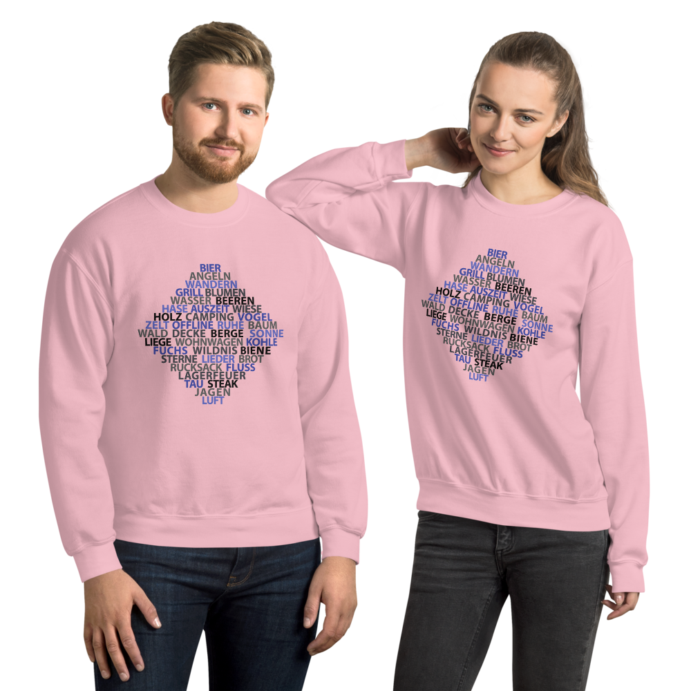 Wortsalat der Natur | Unisex Sweatshirt