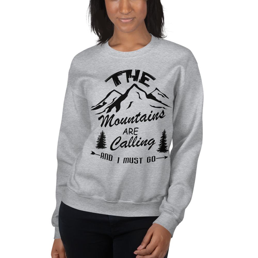 Mountains are calling | Unisex-Sweatshirt