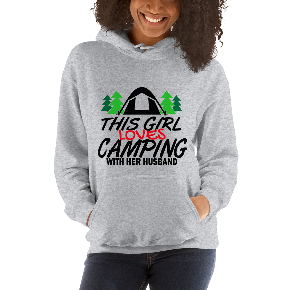 This Girl Loves Camping | Organic Hoodie