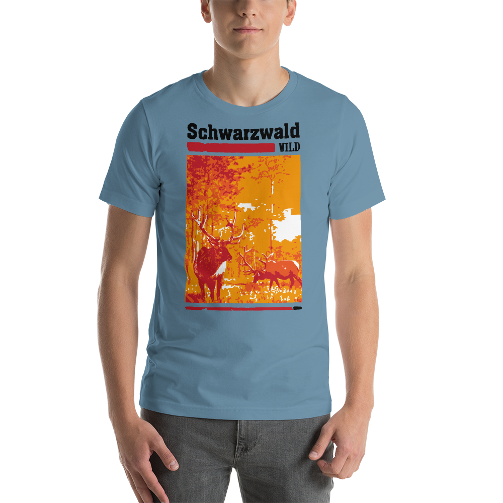Schwarzwald Wild Hirsch | Unisex T-Shirt