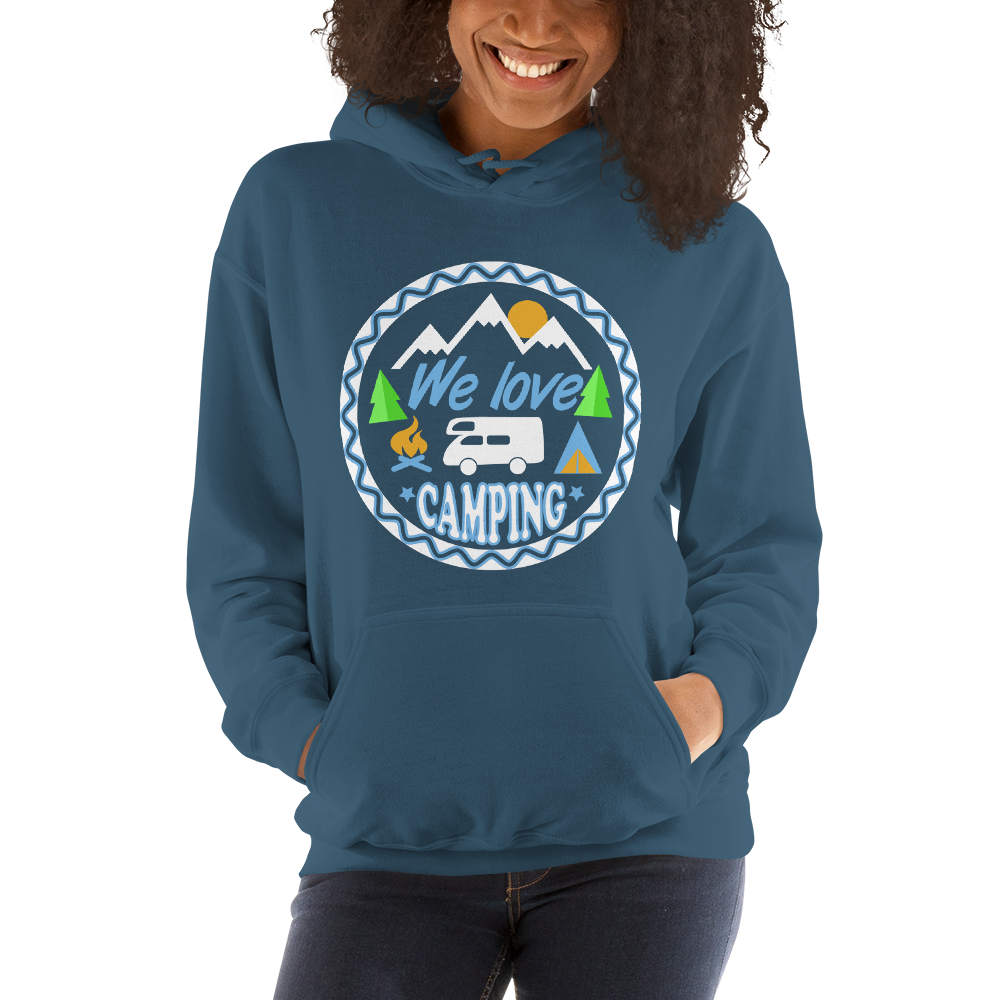 We Love Camping | Organic Hoodie